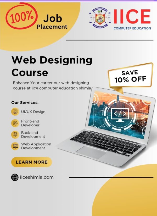 web designing course